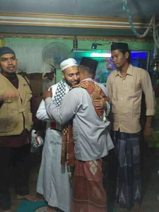Kedatangan Syekh Palestina dan Warna Negara Palestina ke Dayah Babul Ilmi Lameue Raya